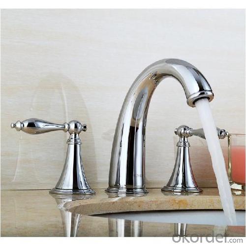 2014 New Tap Design With Brass Handle And Chrome Plated Brass System 1