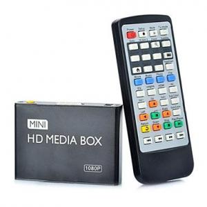 USB HD 1080P Media Player Media Box HDMI Output MKV AVI MOV Support SD Card 
