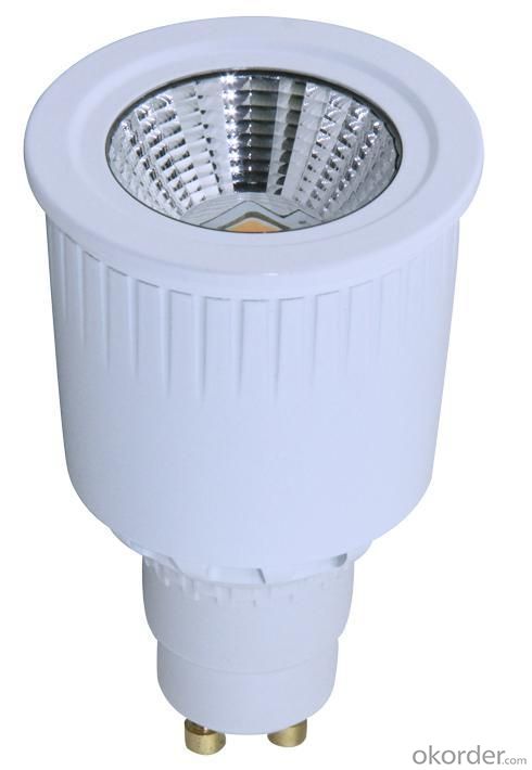 Dimmable LED 8W Ceramics Spot Light Gu10/E27 COB LED Chip 90-120V or 200-240V