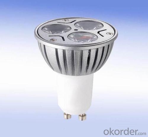 LED 3x1W Spot Light Gu10 Dia-cast Aluminum  110-240V System 1