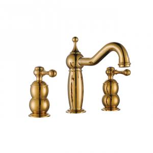 Antique Brass Body Basin Faucet