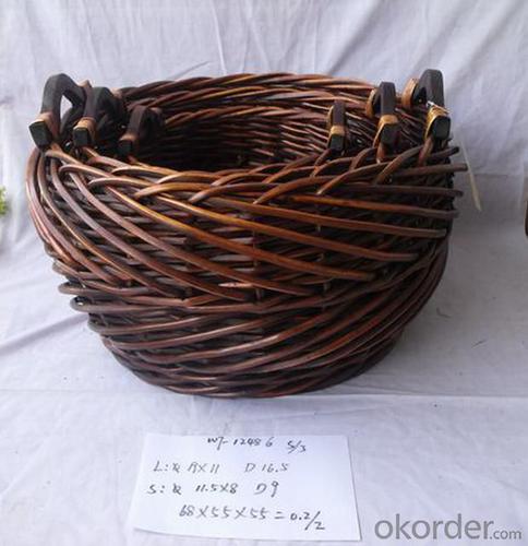 High Quality Home Organization Jar Shape Woven Basket Home Storage Basket System 1