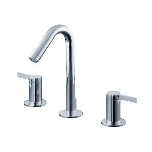 More Elegant Design Brass Body/Handle/Parts Chrome Plated Tap