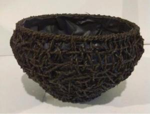 High Quality Hand Made Home Storage Basket Woven Basket With Liner