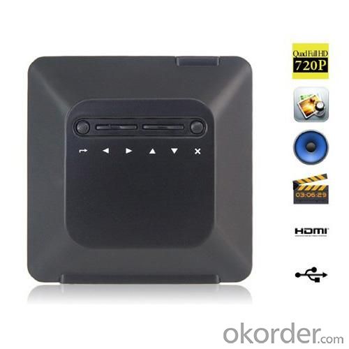 USB Mini 720P HD Media Player Media Box HDMI Output Support SD Card 
 System 1