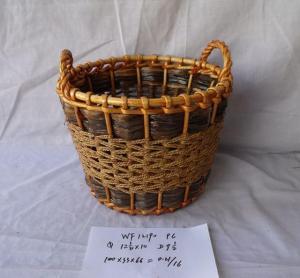 High Quality Home Storage Oval Shape Laundry Woven Basket System 1