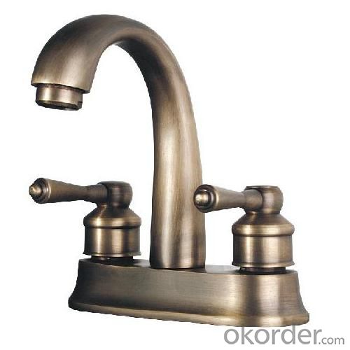 New Design Antique Plated Faucet With Two Handles