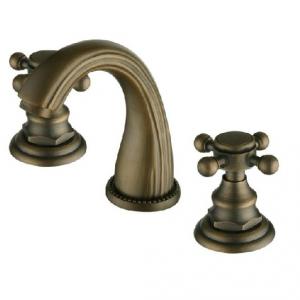 Gold Plated Brass Faucet With Two Hanlder System 1