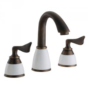 New Design Antique Plated Faucet With Two Bress Handles