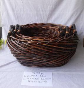 Hot Sale Home Organization Jar Shape Home Storage Basket Woven Basket System 1