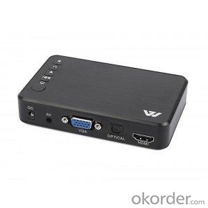 MP023 Boxchip F10 TV Box AV HDMI Media Player Support SD Card HDD
