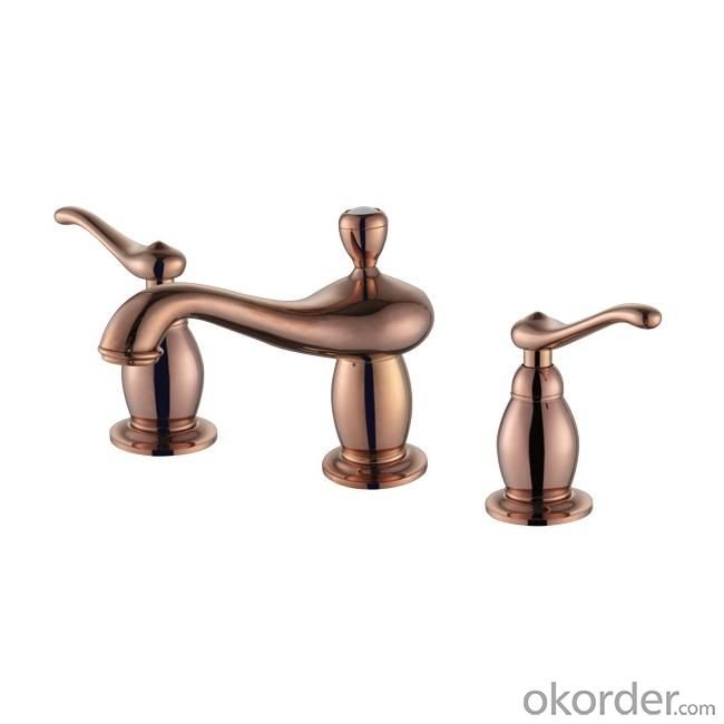 Hot Selling High Quality Rose Gold Plated Faucet