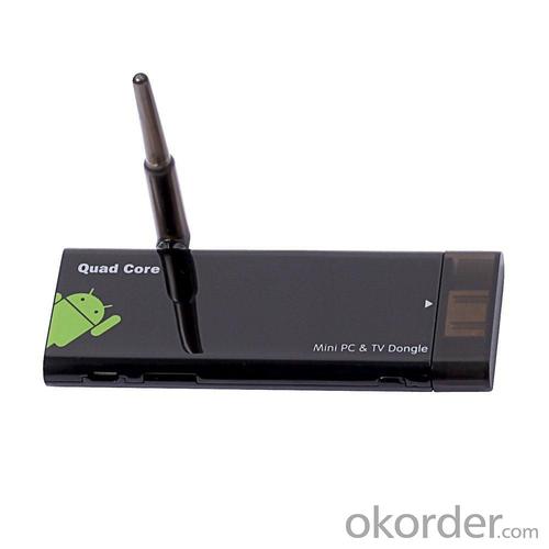 CX-919 Quad Core RK3188 Bluetooth Android 4.1 Mini Google PC TV Box 1G/8G BT/HDMI Black System 1