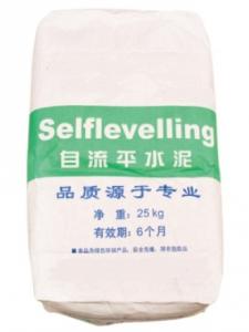 Self-leveling polymer cement