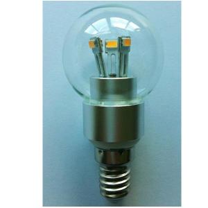 SMD LED Chip LED Globe Bulb G40 3W E14 180lm 85-265V E14/E17B15 Clear/Frosted/Milky Glass Cover
