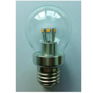 A50 3W E14 180lm LED Globe Bulb 85-265V E26/E27/B22 SMD LED Chip Clear/Frosted/Milky Glass Cover System 1