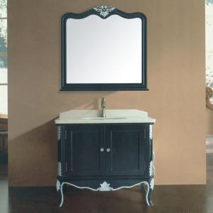 The Greatest Black Oak Bathroom Cabinet