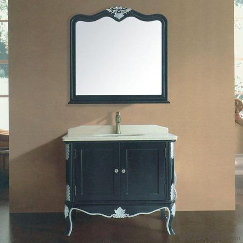 The Greatest Black Oak Bathroom Cabinet System 1