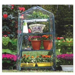 Popular Outdoor Product New Design Three Layer PVC Garden Greenhouse System 1