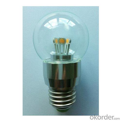 LED Globe Bulb G50 3W E14 180lm 85-265V E12/E14/E17/E26/E27/B15/B22 COB LED Chip Clear/Frosted/Milky Glass Cover System 1