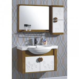 High Quality Wood Bathroom Cabinet System 1