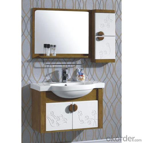 High Quality Wood Bathroom Cabinet System 1