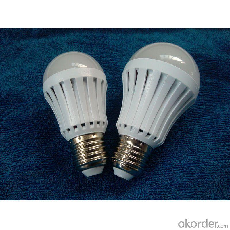 LED Bulb Light 9W PMMA Cover+Plastic Radiator Epistar SMD 2835 E27