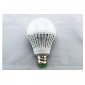 12W LED Bulb Light PMMA Cover+Plastic Radiator Epistar SMD 2835 E27