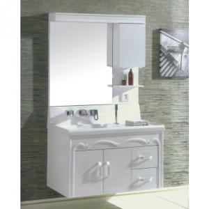 New Design White PVC Bathroom Cabinet