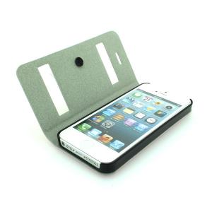 For iPhone 5 5s 5g 5gs S View Open Window Auto Wake Sleep PU Leather Case Smart Cover Grey Multi Colors From China Exporter System 1