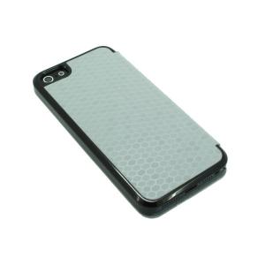 For iPhone 5 5s 5g 5gs Luxury Crocodile Snake Skin PU Leather Horizontal Flip Case Auto Sleep Wake Smart Cover Grey All Colors