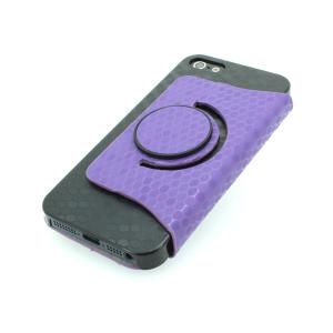 From China Factory For iPhone 5 5s 5g 5gs Bling Snake Skin 360 Degree Rotating Stand Case Smart Cover Purple All Colors