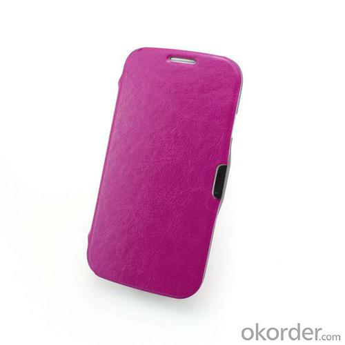 China Manufacturer For Samsung Galaxy S4 I9500 Smart Cover Case Auto Wake Sleep PU Leather Back Cover Case Purple Colorful System 1