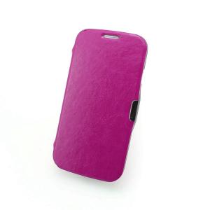 China Manufacturer For Samsung Galaxy S4 I9500 Smart Cover Case Auto Wake Sleep PU Leather Back Cover Case Purple Colorful