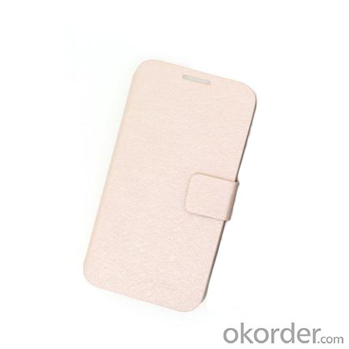 Luxury PU Leather Upstanding Book Style Case Cover for Samsung Galaxy S4 (I9500) Pink System 1