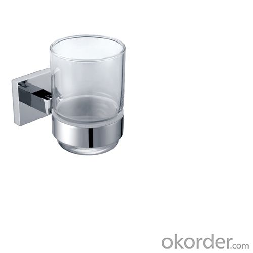 New Stytle Bathroom Accessories Solid Brass Tumbler Holder System 1