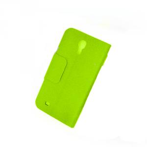 Front Hollow Luxury PU Leather Case Cover for Samsung Galaxy S4 (I9500) Green