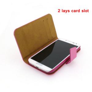 China Factory For Samsung Galaxy S4 I9500 With Card Slot Cross Pattern Leather Stand Case Smart Cover White Multi Colors