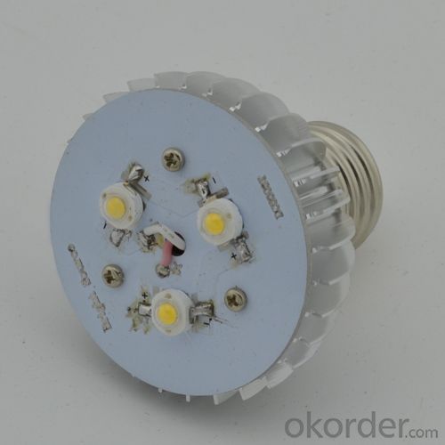 2 Years Warranty LED Dimmable Bulb PC Cover Wide Light Beam Angle 3W E27