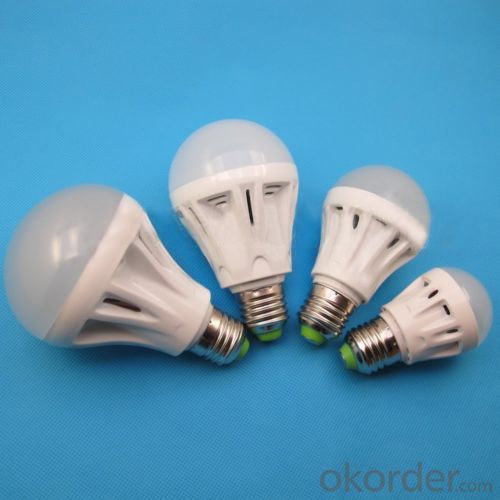 LED Bulb Light PMMA Cover+Plastic Radiator Epistar SMD 2835 E27 3W