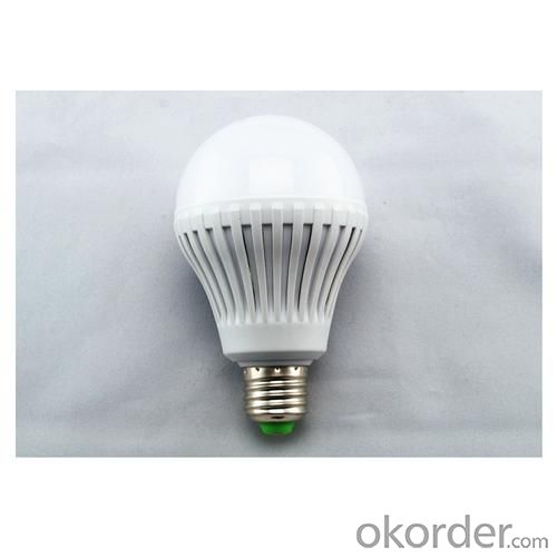 LED Bulb Light 9W PMMA Cover+Plastic Radiator Epistar SMD 2835 E27