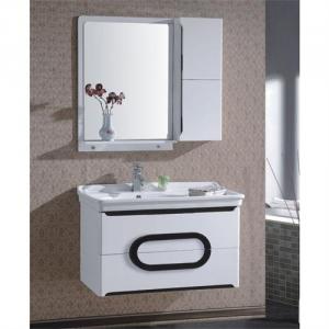 White Fashion Bathroom Cabinet In Stock System 1