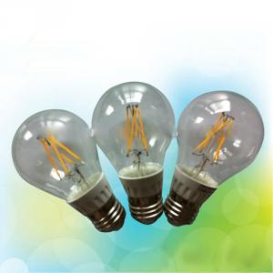 LED Filament Lamp 360°Globe Bulb E27 A60 6W AC110V/220V 620-650lm Warm White/White