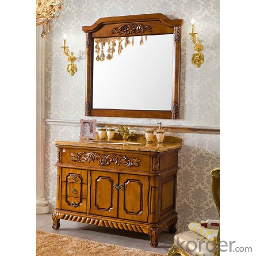 Solid Wood High Quality Oak Bath Cabinet