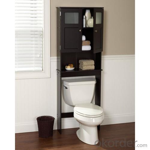 Hot Sale Black Bath Shelf Space Saver System 1