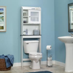 High Quality Bath Shelf Space Saver,White System 1