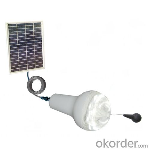 standard version solar lamp with one solar panel