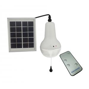 2014 Newest 150lm Remote Control Solar Lamp Rechargeable Solar Indoor Lights White