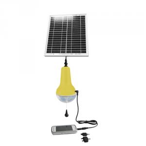 China Manufacture Rechargeable Solar Lamp With 4400 mah 5V Mobile Charge Dimmable LED Solar Lantern 220lm Yellow