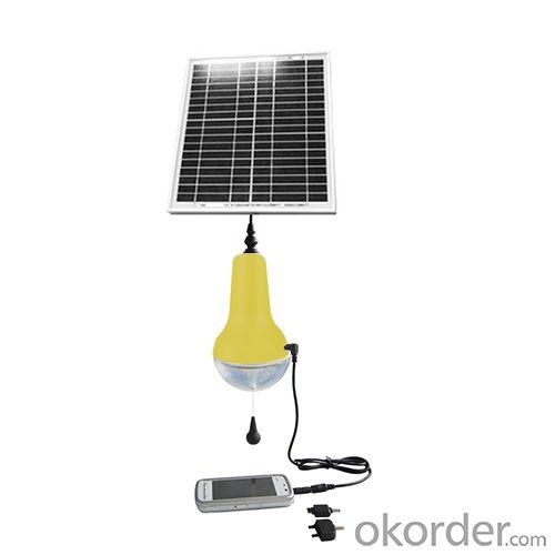 Luminaid Solar Light - China Manufacture Rechargeable Solar Lamp with 4400 mAh 5V Mobile Charge Dimmable LED Solar Lantern 220lm Yellow System 1